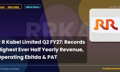 R R Kabel Limited Rrkabel Q2 FY27 Results