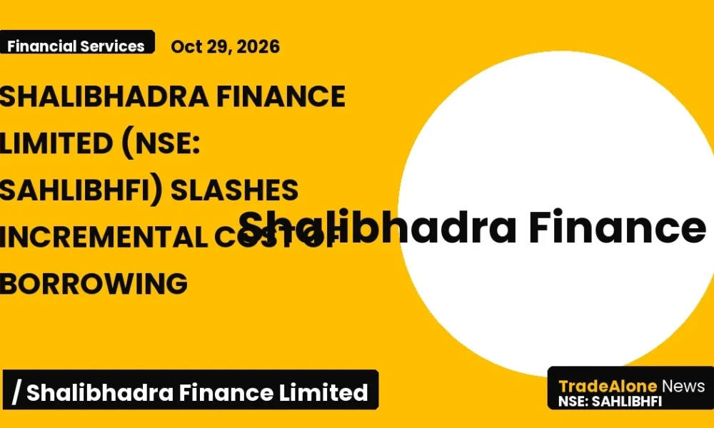 Shalibhadra Finance Limited NSE: Sahlibhfi Q4 FY26 Borrowing Cost