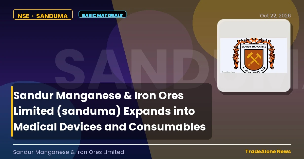 Sandur Manganese & Iron Ores Limited Sanduma Expansion October 2026