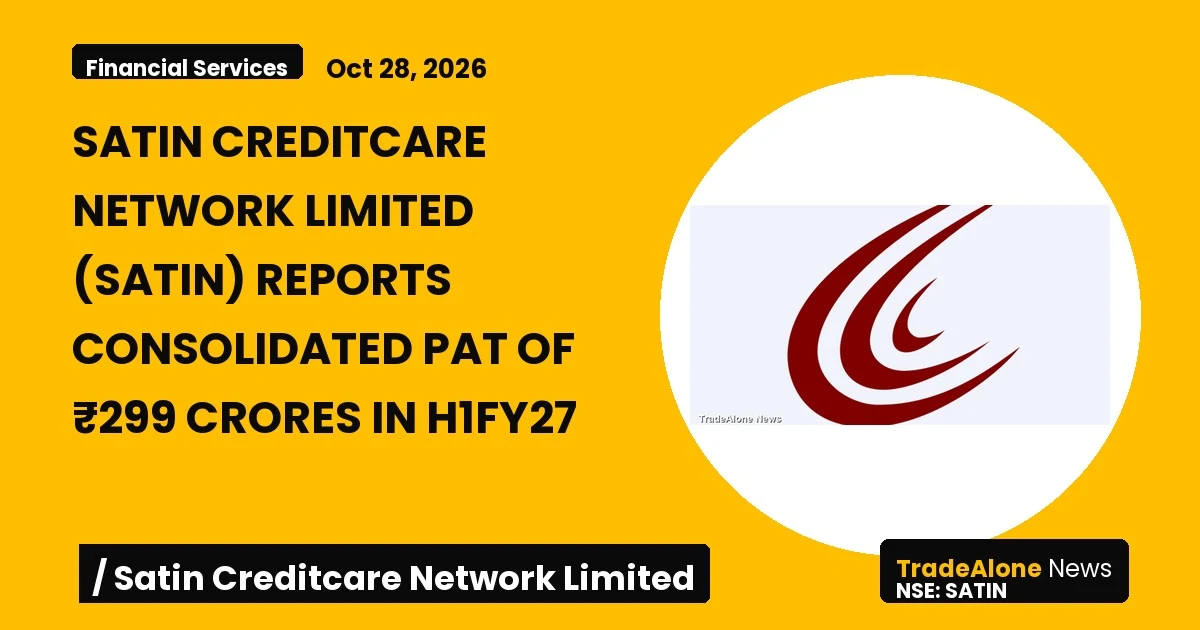 Satin Creditcare Network Limited SATIN Q2 FY27 Results