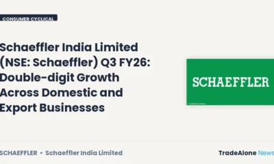 Schaeffler India Limited NSE Schaeffler Q3 FY26 Results