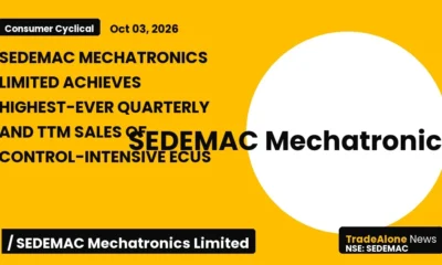 Sedemac Mechatronics Limited Q2 FY27: Highest-ever Sales of Control-intensive Ecus