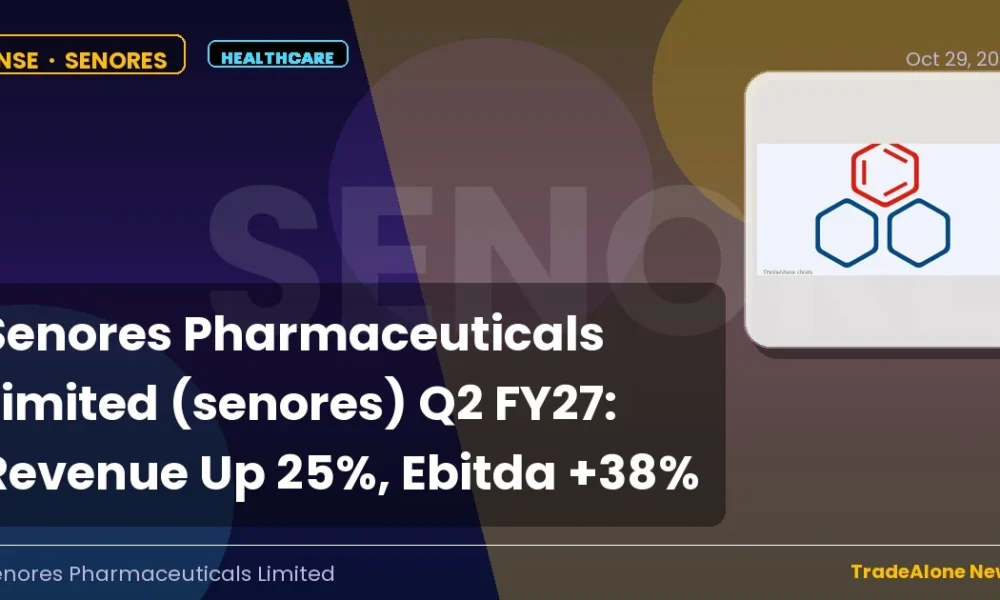 Senores Pharmaceuticals Limited Senores Q2 FY27 Results
