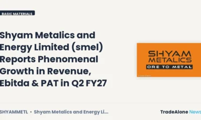 Shyam Metalics and Energy Limited Q2 FY27 Results