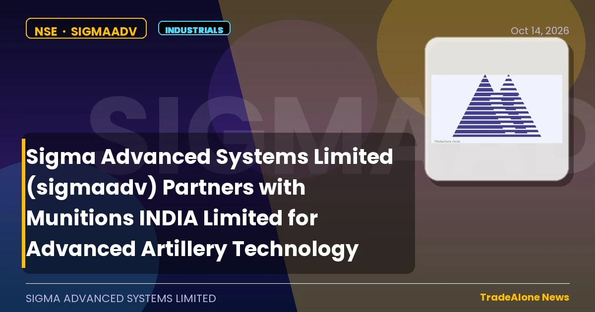 Sigma Advanced Systems Limited (sigmaadv) Q4 FY26: Partnership with Munitions INDIA Limited