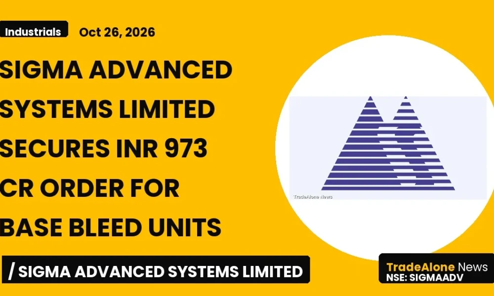 Sigma Advanced Systems Limited Sigmaadv Q4 FY26 Order