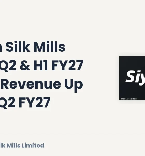 Siyaram Silk Mills Limited Siysil Q2 FY27 Results