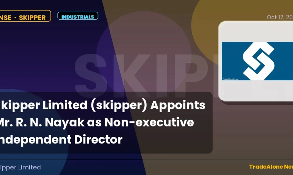 Skipper Limited NSE Skipper October Appointment