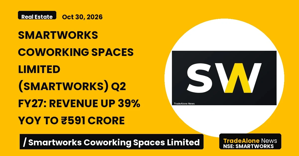 Smartworks Coworking Spaces Limited Smartworks Q2 FY27 Results