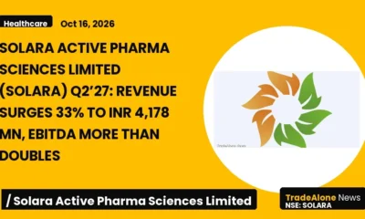 Solara Active Pharma Sciences Limited Q2 FY27 Earnings Update