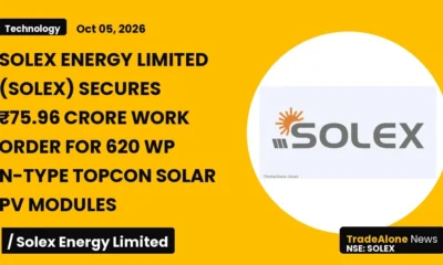 Solex Energy Limited NSE SOLEX Secures ₹75.96 Crore Order