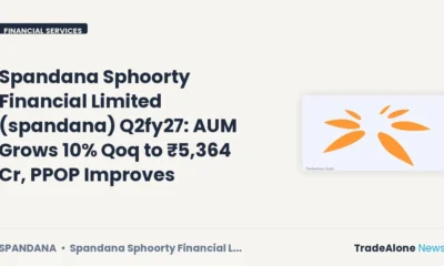 Spandana Sphoorty Financial Limited Spandana Q2fy27 AUM Growth