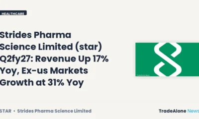 Strides Pharma Science Limited STAR Q2fy27 Results
