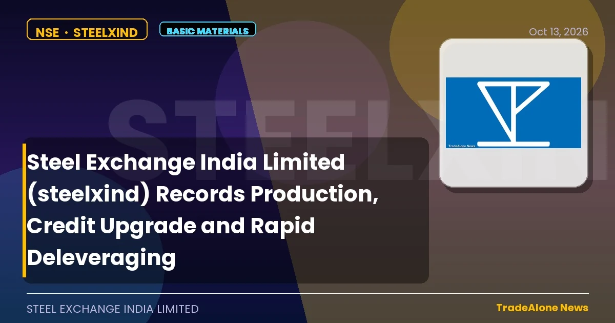 Steel Exchange India Limited NSE: Steelxind H1 FY27