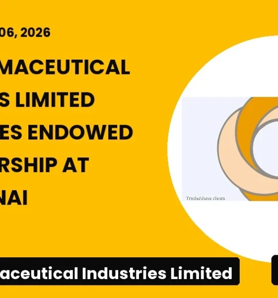Sun Pharmaceutical Industries Limited Sunpharma October 2026 Endowed Professorship