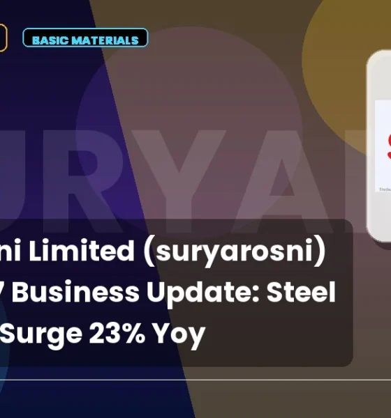 Surya Roshni Limited Suryarosni Q2 FY27 Business Update