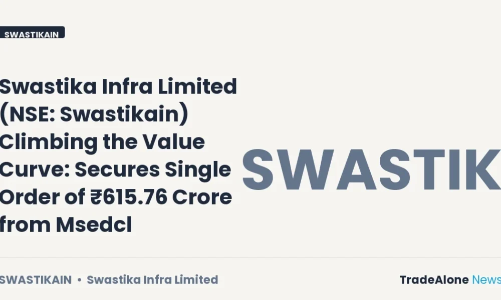 Swastika Infra Limited NSE Swastikain Single Order October 2026