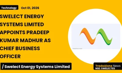 Swelect Energy Systems Limited Swelectes Appoints CBO