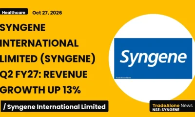 Syngene International Limited Syngene Q2 FY27 Revenue Growth
