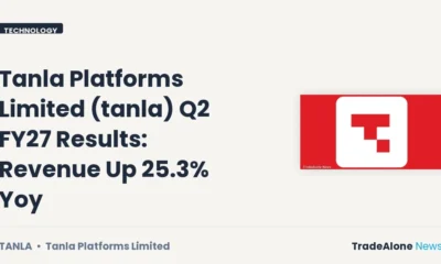 Tanla Platforms Limited TANLA Q2 FY27 Results