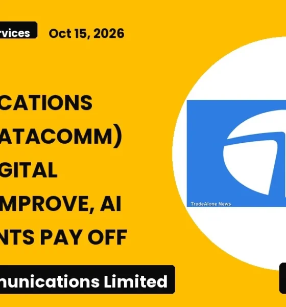 Tata Communications Limited Tatacomm Q2fy27 Digital Margins