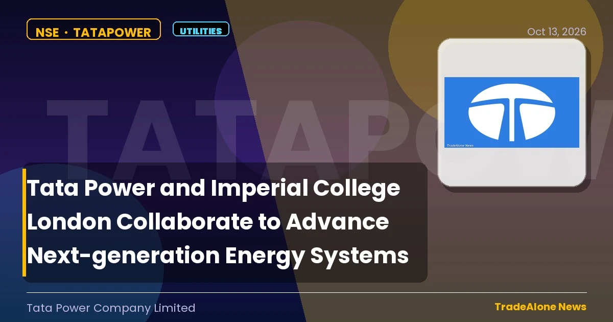 Tata Power Company Limited Tatapower October 2026 Collaboration