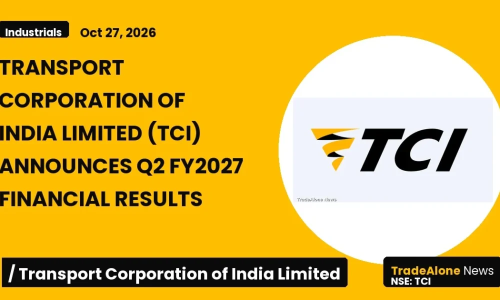 Transport Corporation of India Limited TCI Q2 Fy2027 Results