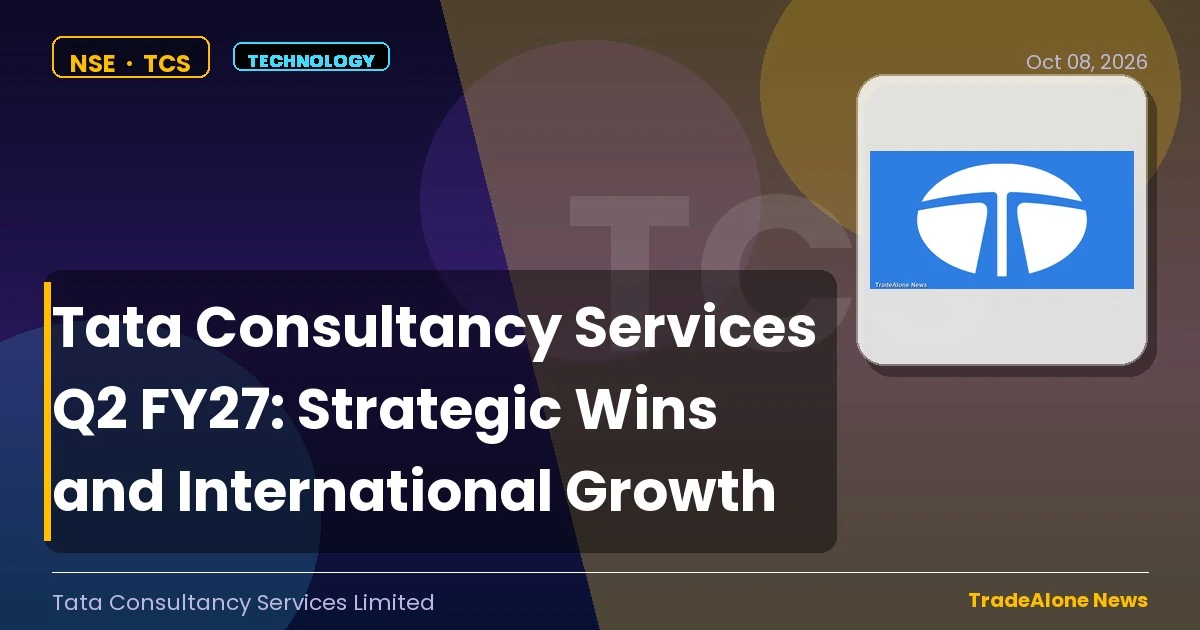 Tata Consultancy Services Q2 FY27 Strategic Wins