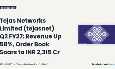 Tejas Networks Limited Tejasnet Q2 FY27 Results