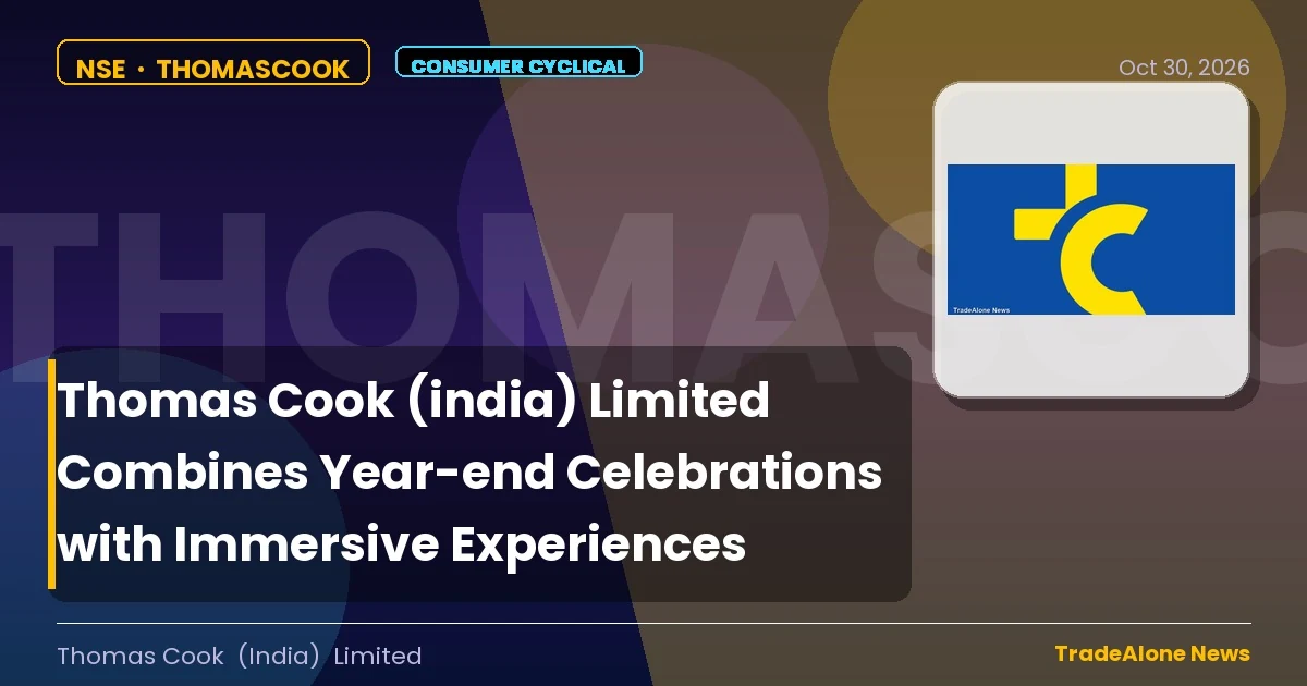 Thomas Cook (india) Limited Thomascook Year-end Holidays