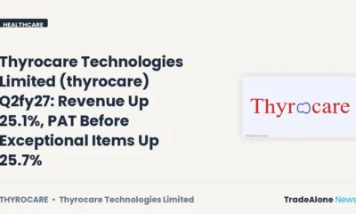 Thyrocare Technologies Limited Thyrocare Q2fy27 Results