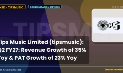 Tips Music Limited Tipsmusic Q2 FY27 Results