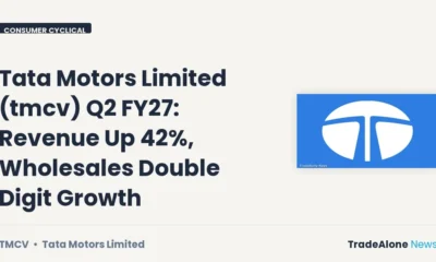 Tata Motors Limited TMCV Q2 FY27 Results