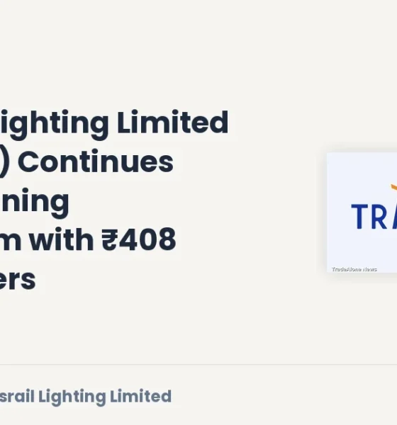 Transrail Lighting Limited Transraill October 2026 Orders