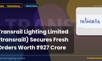 Transrail Lighting Limited Transraill October 2026 Order Intake