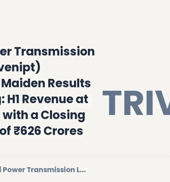 Triveni Power Transmission Limited Trivenipt H1 FY27 Results