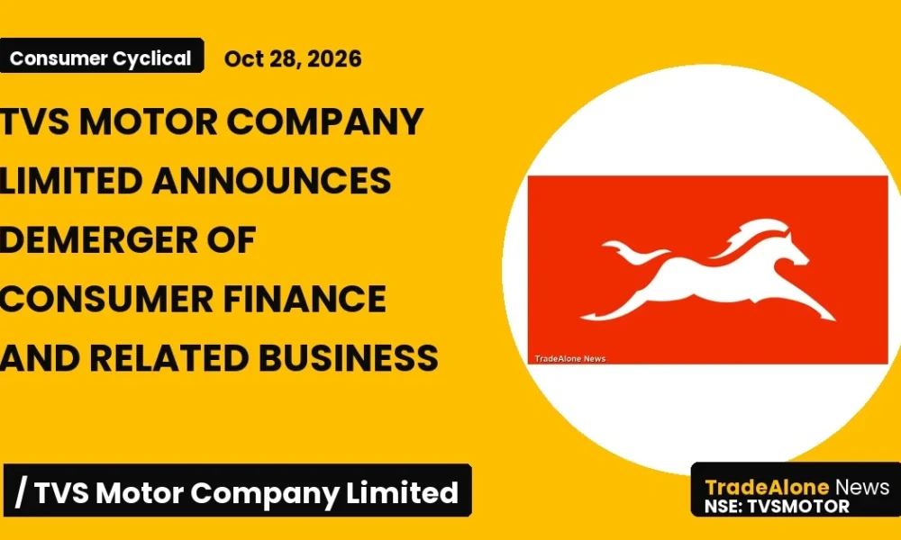 Tvs Motor Company Limited NSE Tvsmotor Demerger October 2026