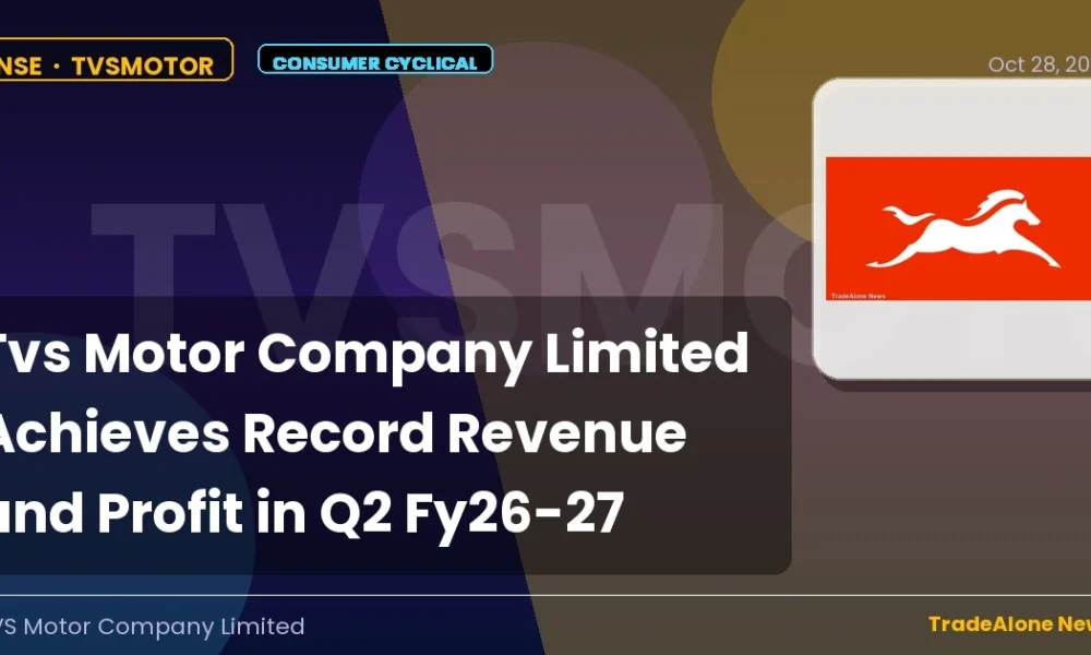 Tvs Motor Company Limited Q2 Fy26-27 Results