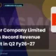 Tvs Motor Company Limited Q2 Fy26-27 Results