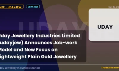Uday Jewellery Industries Limited NSE Udayjew October 2026 Business Update
