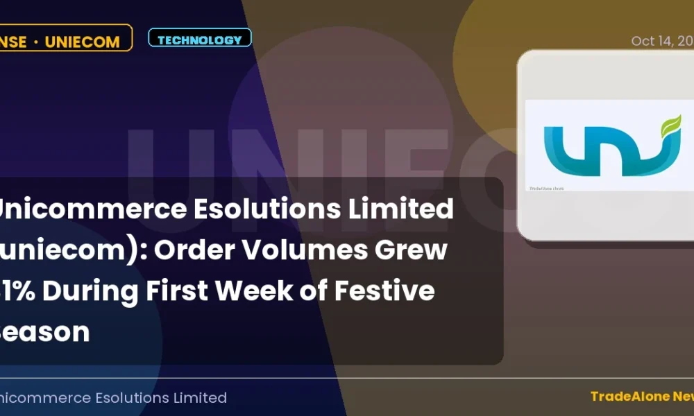 Unicommerce Esolutions Limited Uniecom October 2026 Festive Season