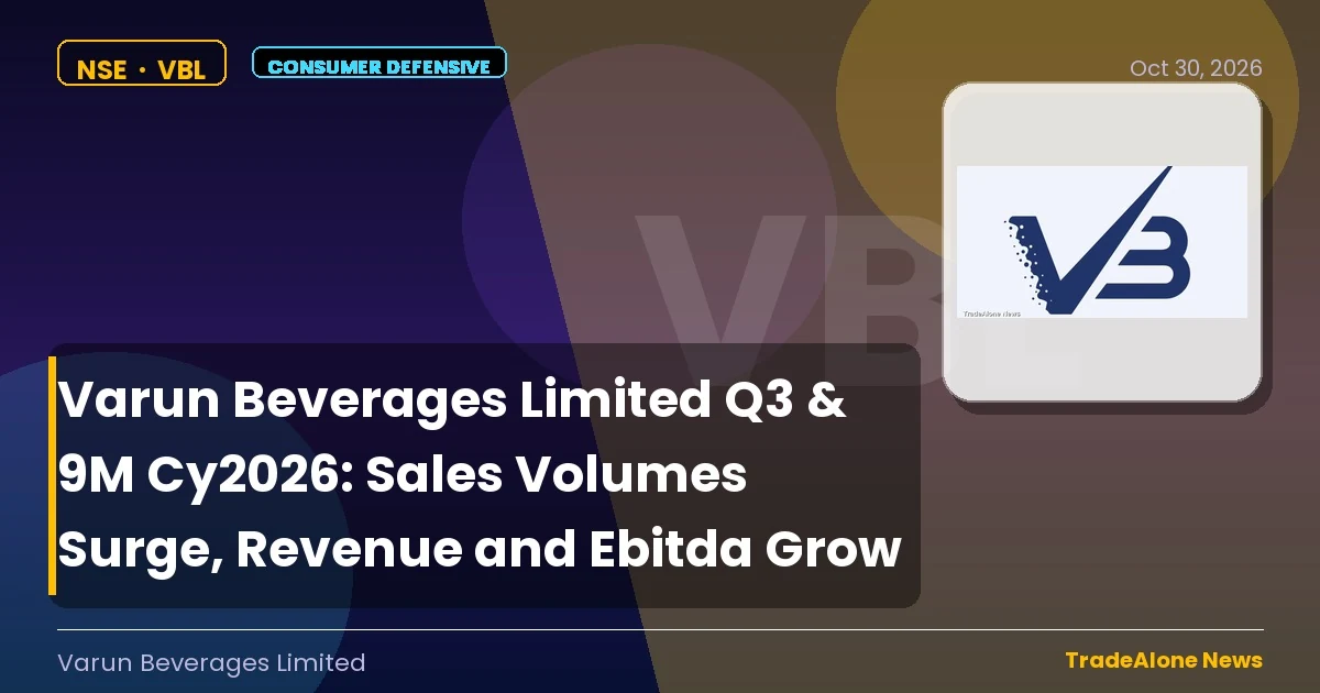 Varun Beverages Limited VBL Q3 FY26 Results