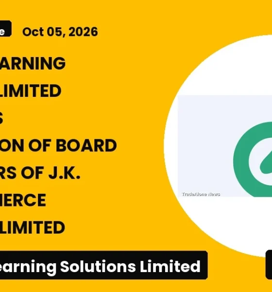Veranda Learning Solutions Limited Veranda Board of Directors J.K. Shah Commerce Education October 2026