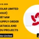 Vikram Solar Limited Vikramsolr 187 MW Order October 2026