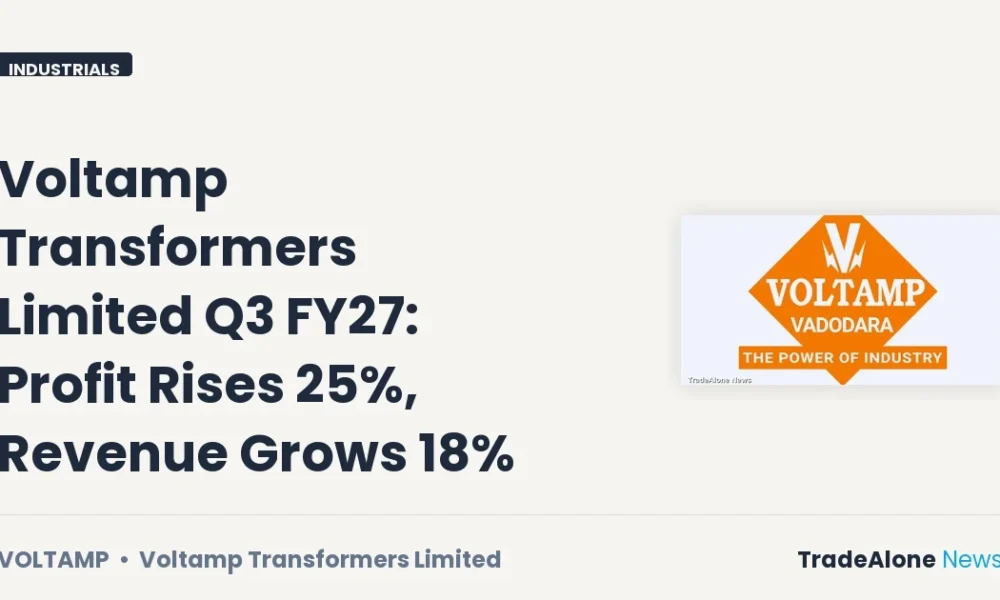Voltamp Transformers Limited Voltamp Q3 FY27 Results