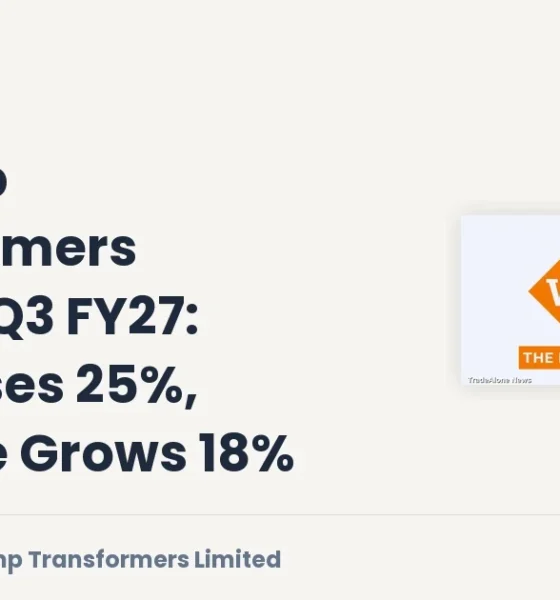 Voltamp Transformers Limited Voltamp Q3 FY27 Results