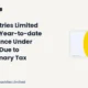 Vst Industries Limited Vstind Q2fy27 Tax Increase