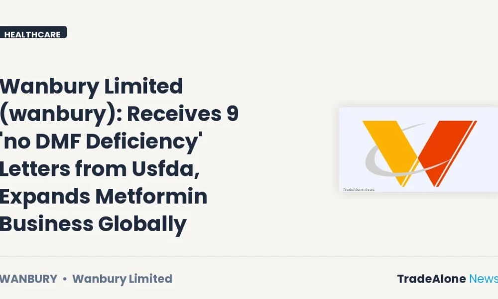 Wanbury Limited Wanbury October 2026 Regulatory Updates