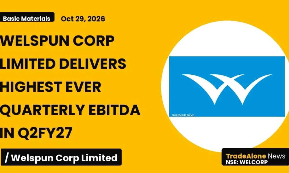 Welspun Corp Limited Welcorp Q2fy27 Ebitda