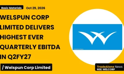 Welspun Corp Limited Welcorp Q2fy27 Ebitda